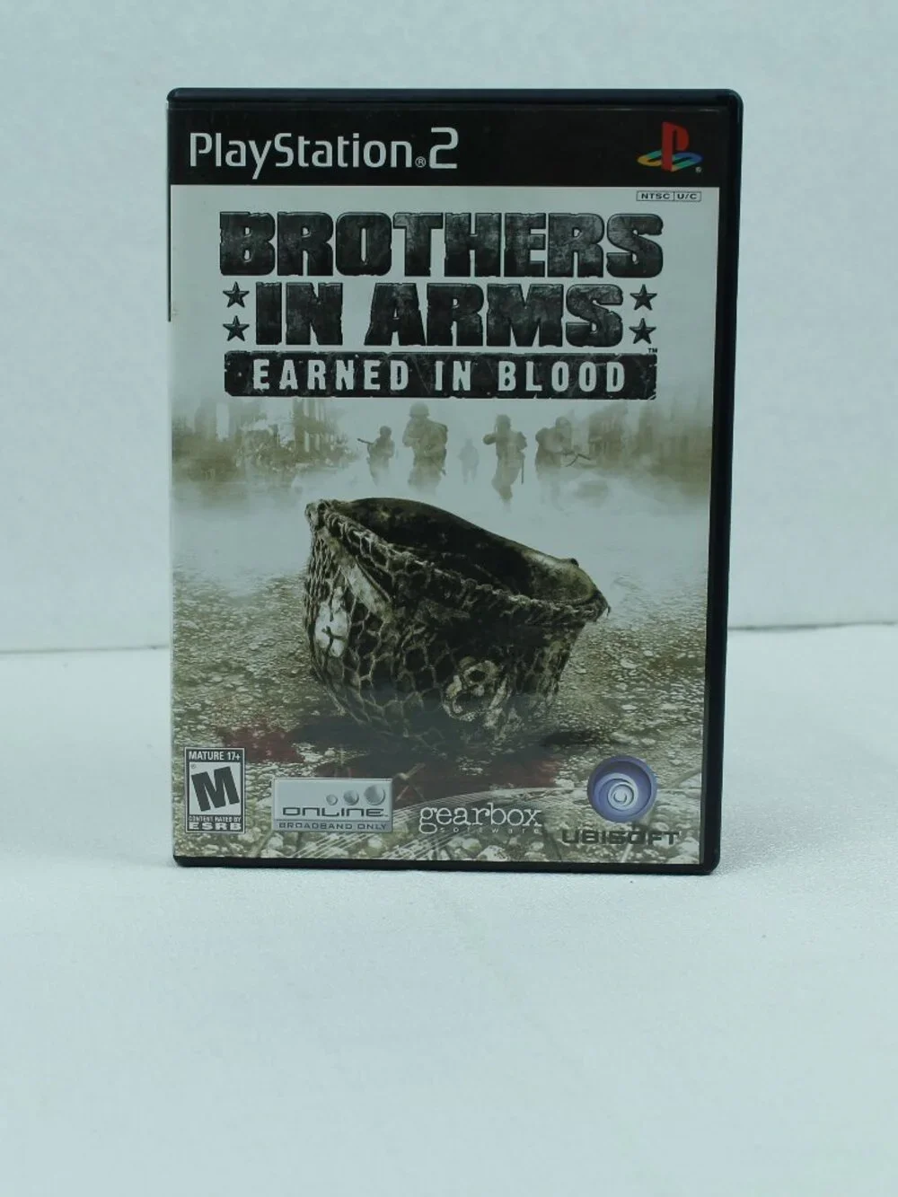 Brothers in Arms Earned in Blood PS2 Black Label Complete CIB